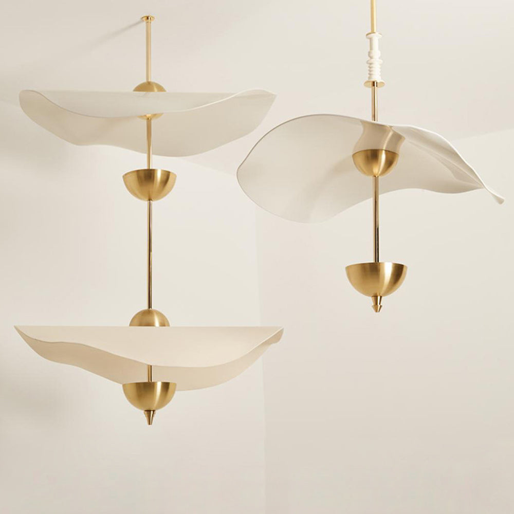 Aurelia – Lustre Lotus Art Déco