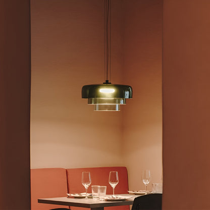 Raki – Suspension en Verre Céleste Nordique