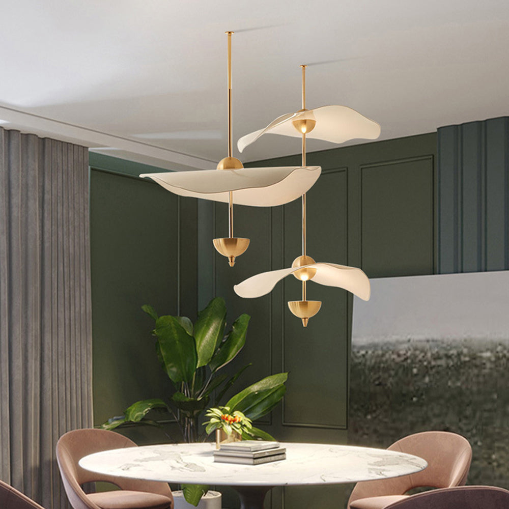 Aurelia – Lustre Lotus Art Déco