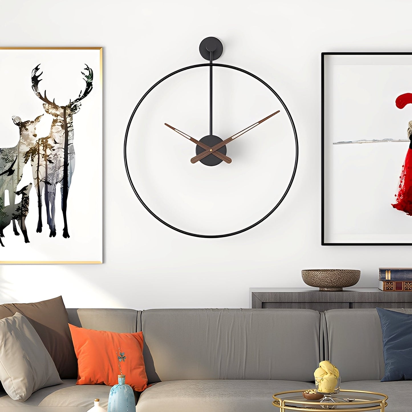 Xyvar – Grande Horloge Murale
