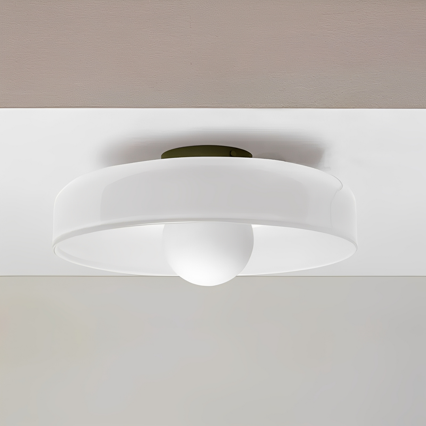 Maku – Moderne Simple Plafonnier en Verre