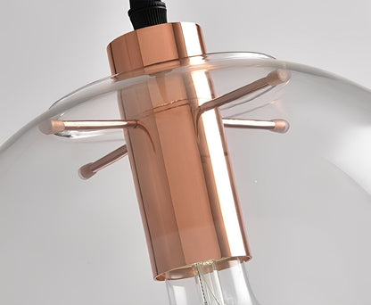 Brent – Suspension en verre postmoderne nordique