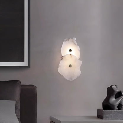 Zed – Applique Murale Minimaliste en Marbre
