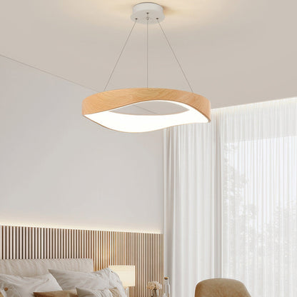 Alvara – Lustre nordique en bois