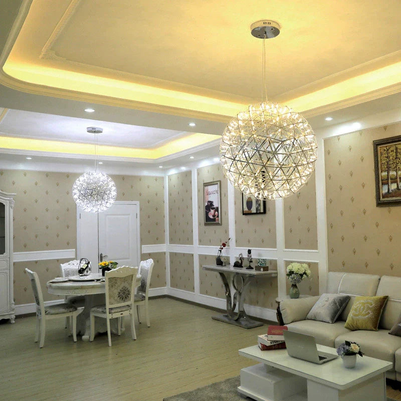 Reina – Lustre design boule LED