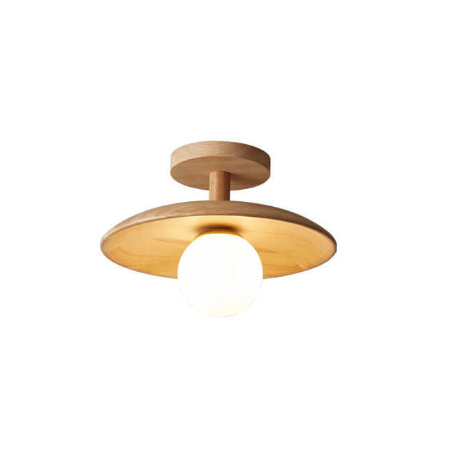 Elian – Plafonnier Moderne en Design Bois