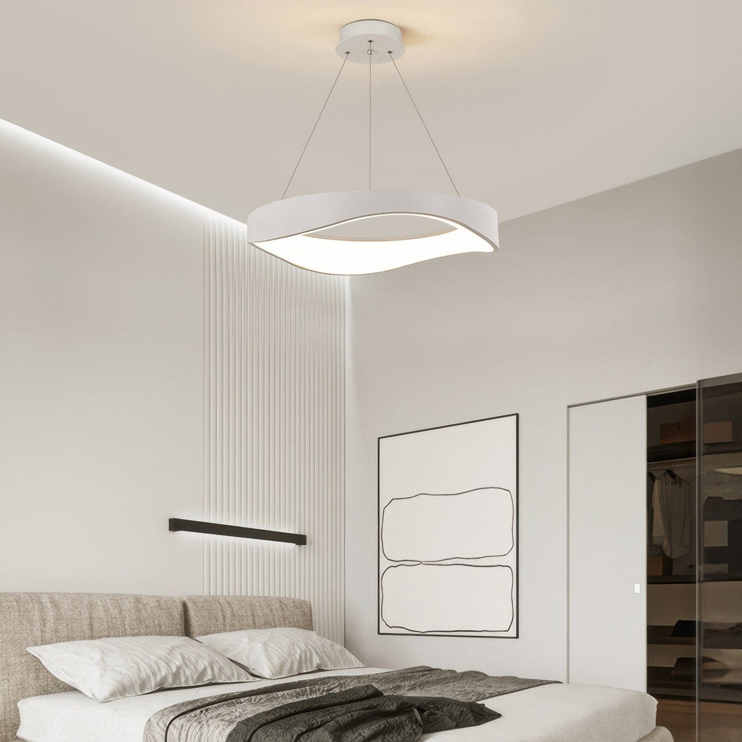 Alvara – Lustre nordique en bois