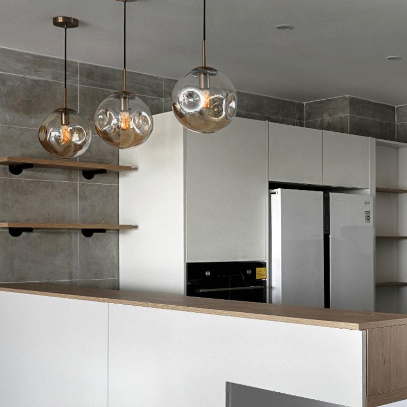 Mond – Plafonnier en verre créatif