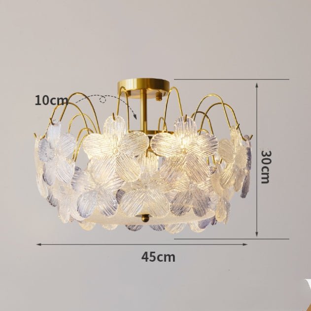 Yrsa – Lustre en Verre Vintage