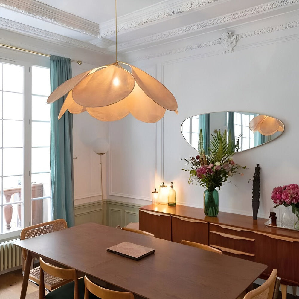 Miyako – Lampe Pendante en Tissu Boho