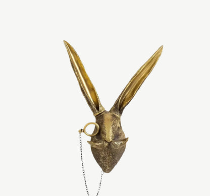 Kohana – Pendentif Figurine Animale en Bronze Ancien