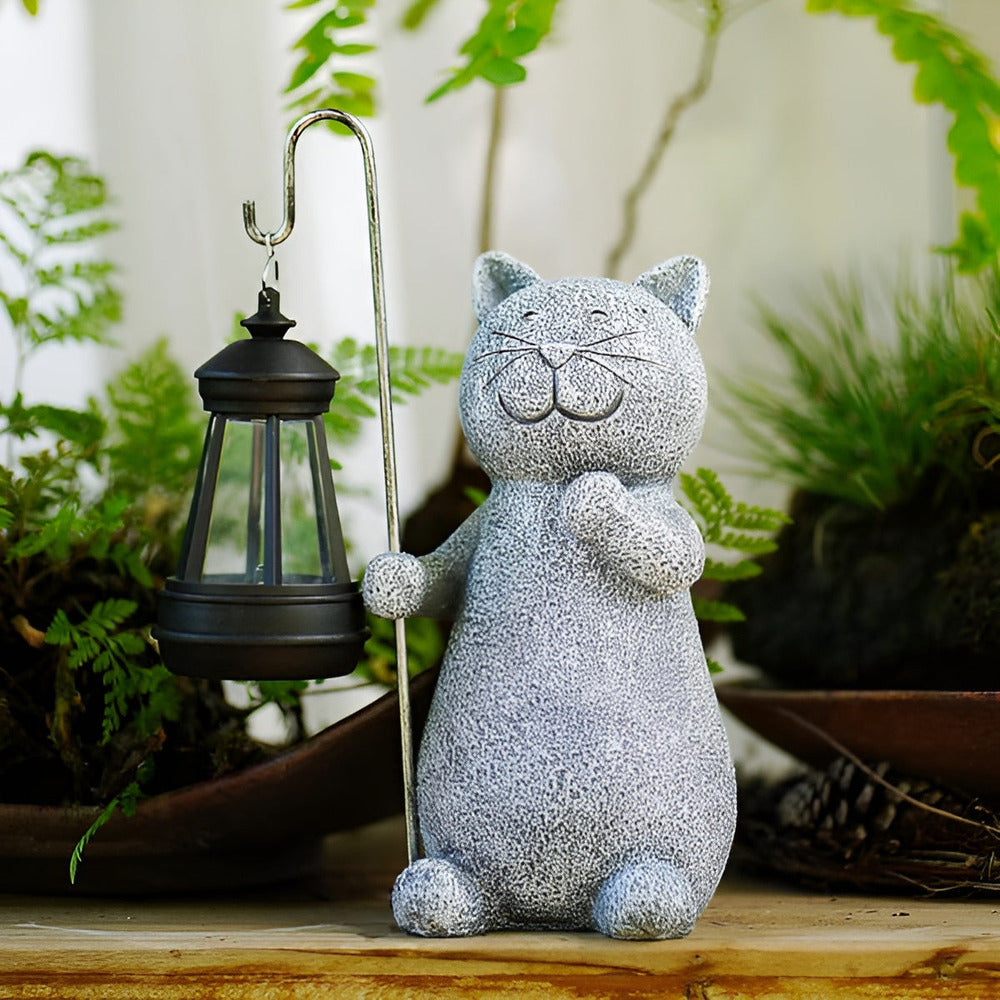 Kohana – Chat de jardin solaire