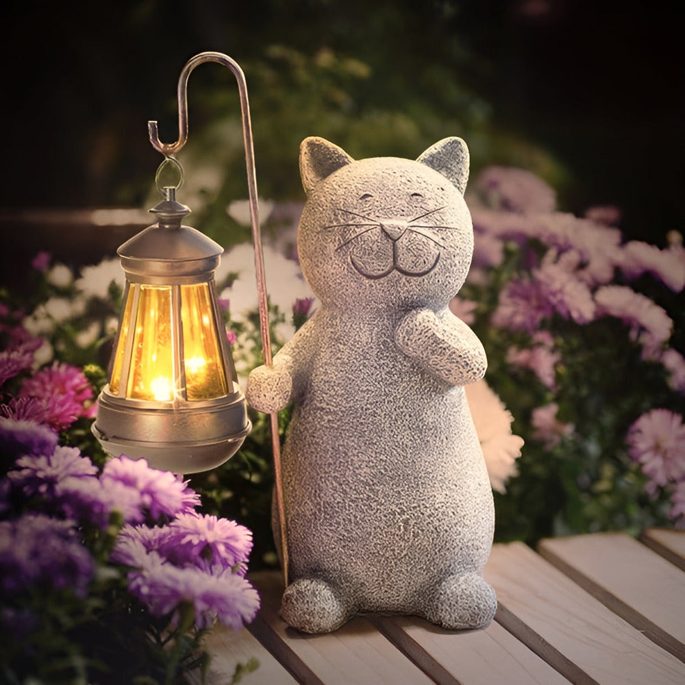 Kohana – Chat de jardin solaire
