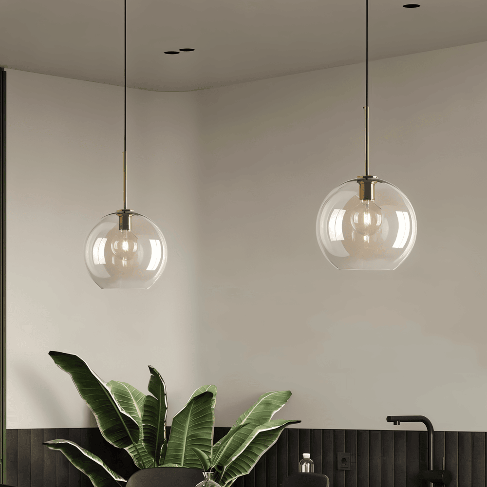 Nayumi – Suspension en verre moderne