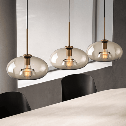 Nayumi – Suspension en verre moderne