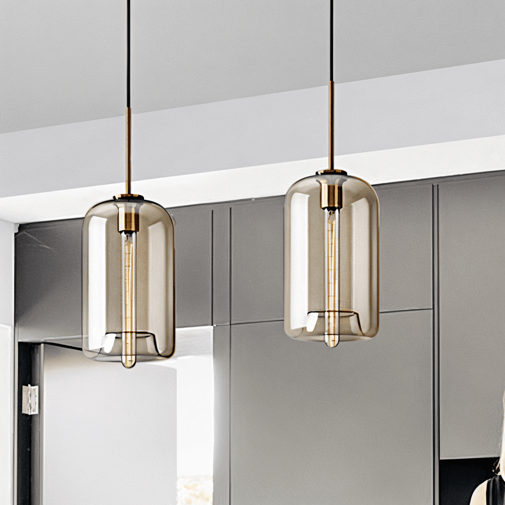 Nayumi – Suspension en verre moderne