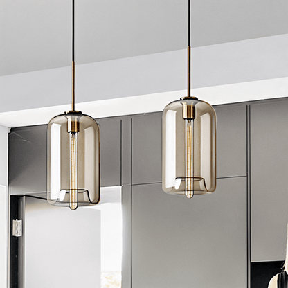 Nayumi – Suspension en verre moderne