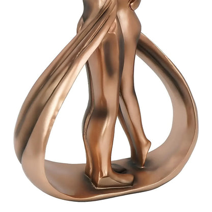 Renai – Figurine de décoration romantique « Couple amoureux »