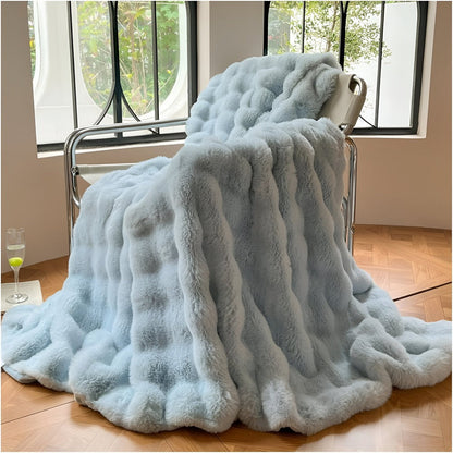 Yumi – Luxueuse Couverture en Bubble-Velvet