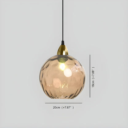 Emiko – Suspension en verre moderne