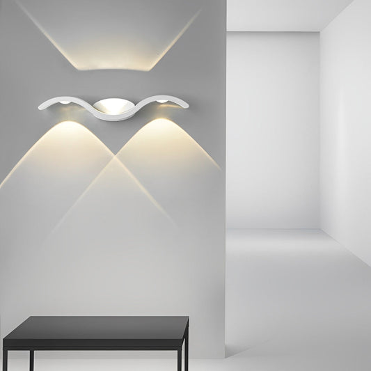 Emiko – Simple lampe murale LED extérieure
