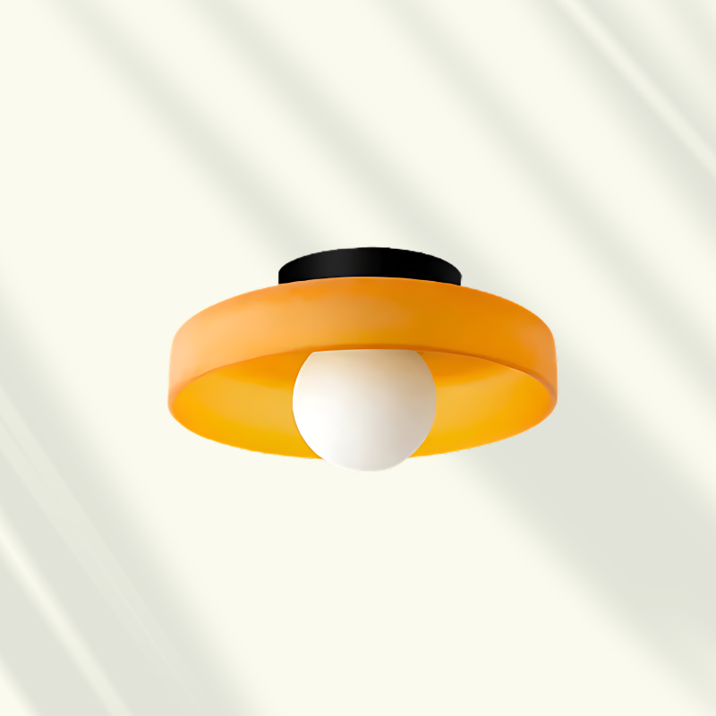 Solira – Lampe LED de plafond ronde avec fonction de montage mural