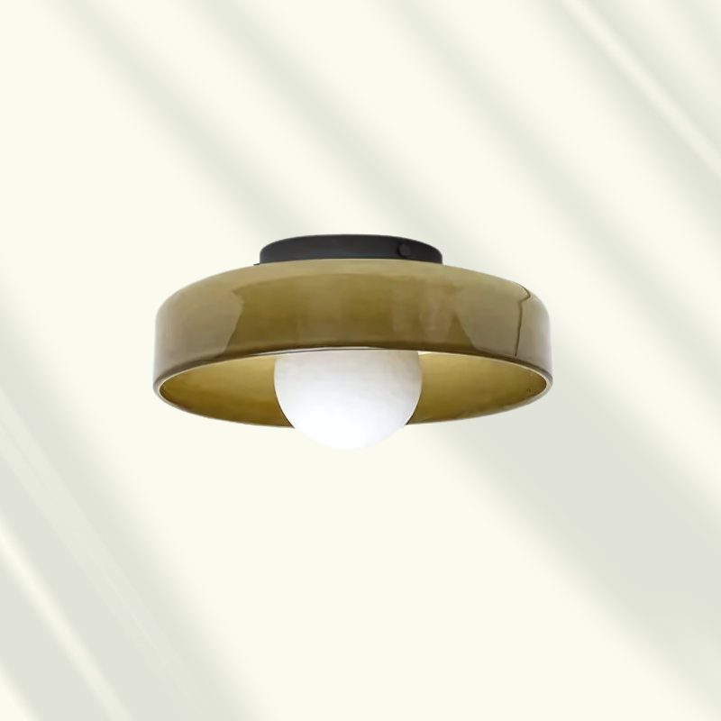 Solira – Lampe LED de plafond ronde avec fonction de montage mural
