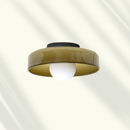 Solira – Lampe LED de plafond ronde avec fonction de montage mural