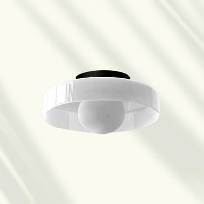 Solira – Lampe LED de plafond ronde avec fonction de montage mural