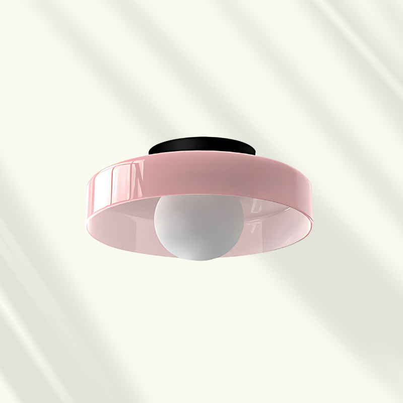 Solira – Lampe LED de plafond ronde avec fonction de montage mural