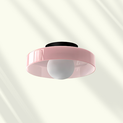 Solira – Lampe LED de plafond ronde avec fonction de montage mural