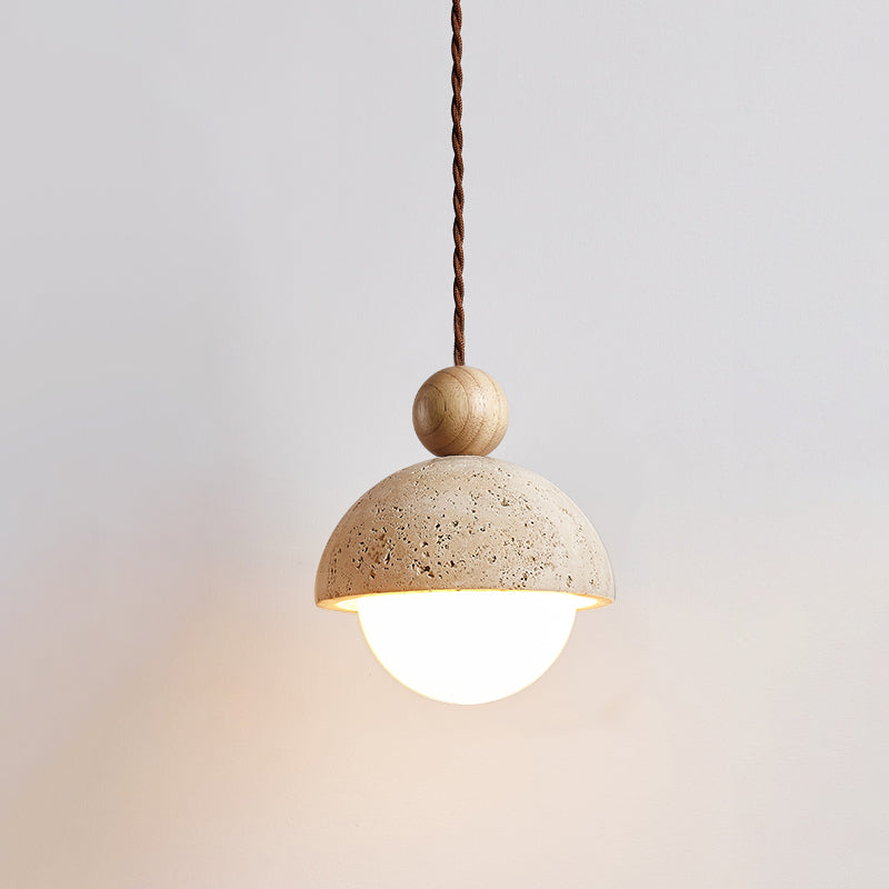 Atasha – Lampe Suspendue Retro Crème