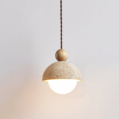 Atasha – Lampe Suspendue Retro Crème