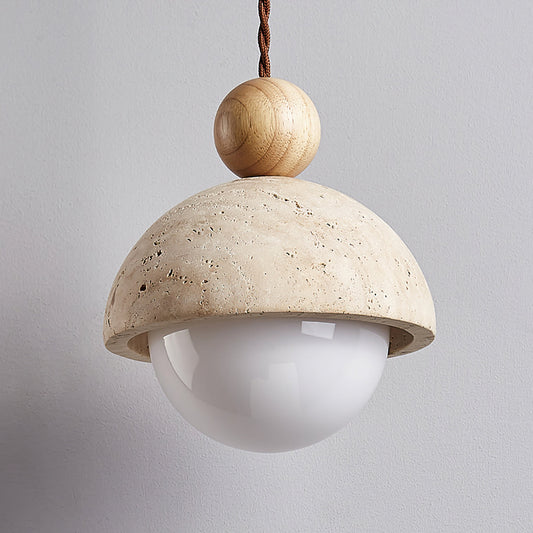 Atasha – Lampe Suspendue Retro Crème