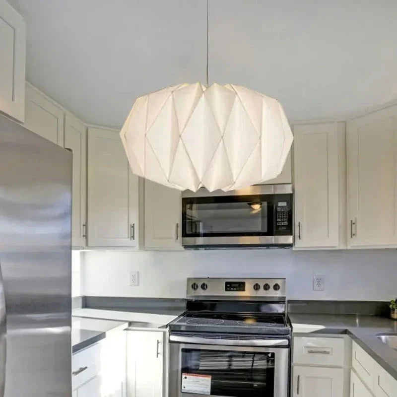 Lampe Suspendue Pliable Origami