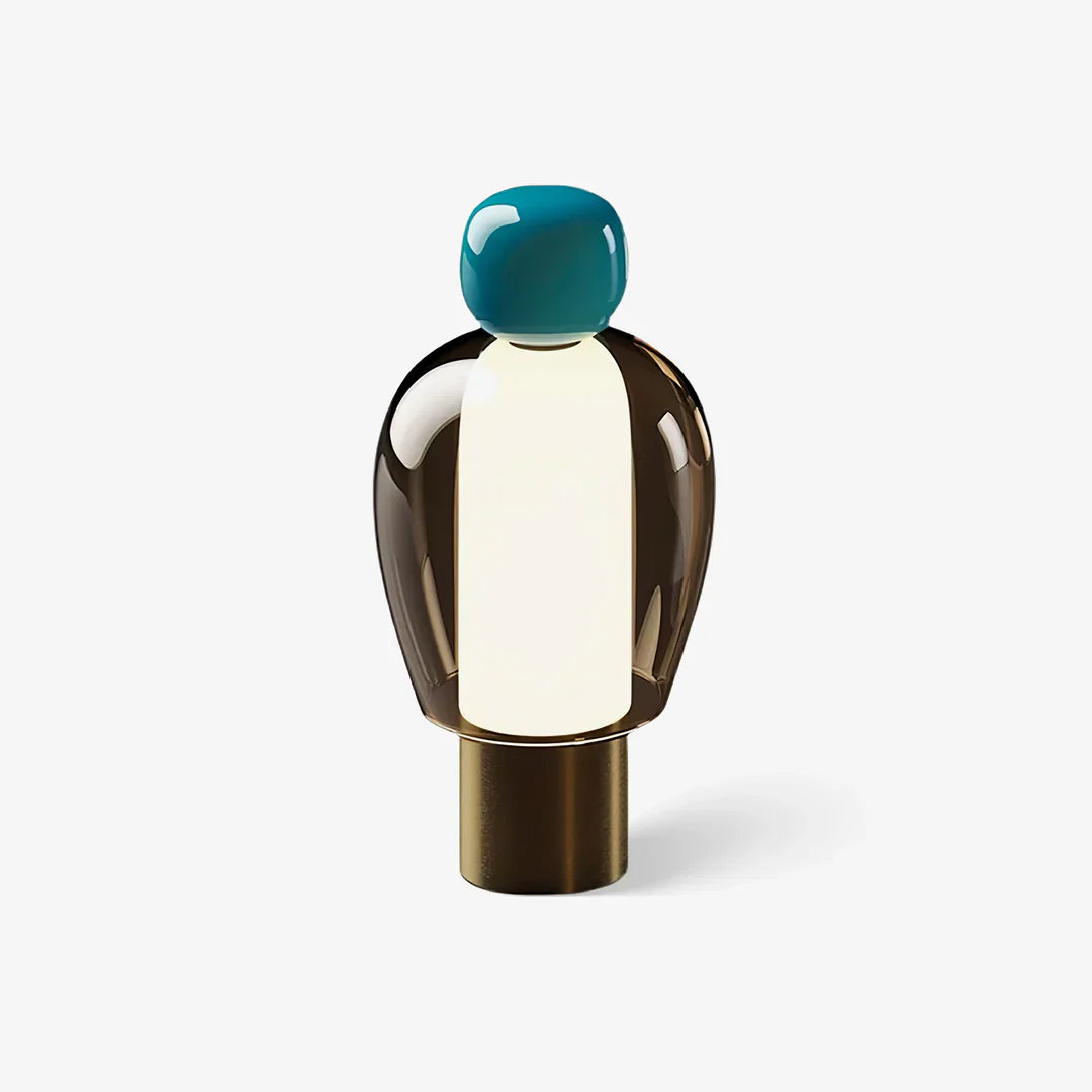 Vetra – Lampe de Table en Verre Moderne Minimaliste