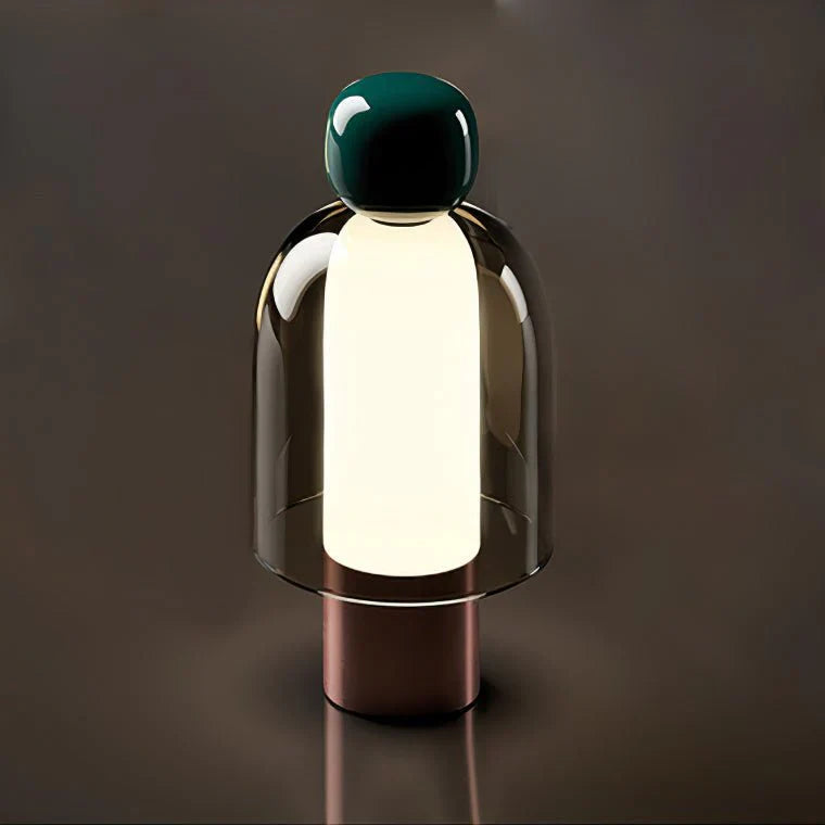 Vetra – Lampe de Table en Verre Moderne Minimaliste