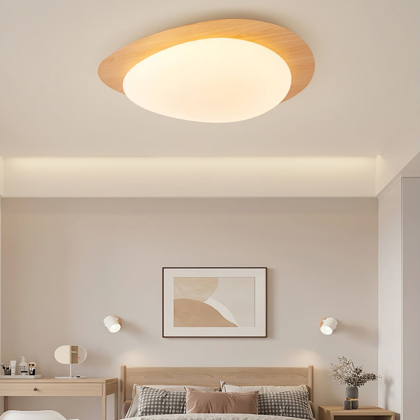 Lian – Plafonnier en fer avec protection des yeux