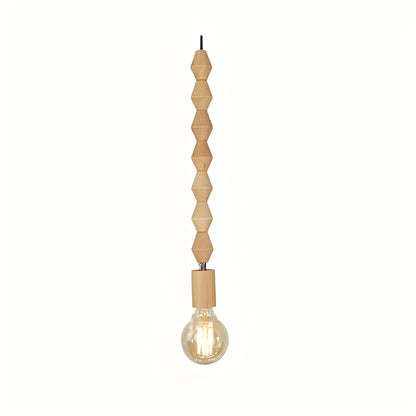 Olivia – Plafonnier Minimaliste en Bois