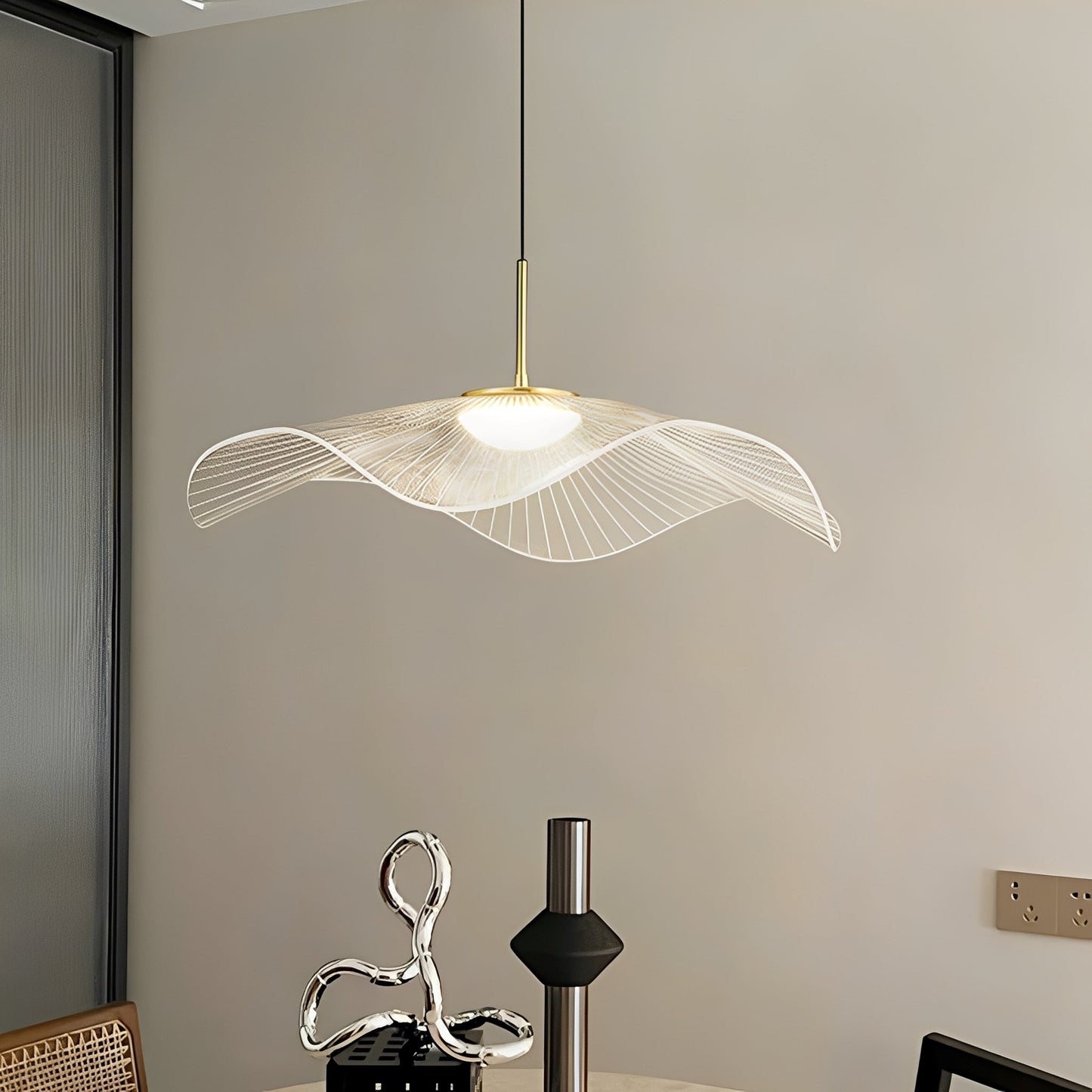 Lotty – Lampe murale feuille de lotus créative