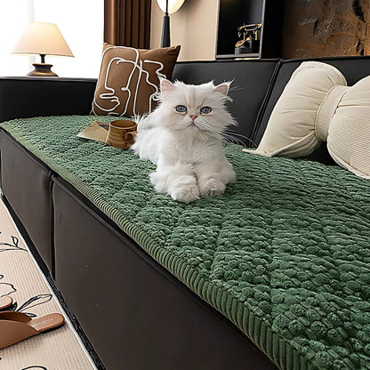 Milo – Coussin de canapé en velours côtelé pour toutes les saisons