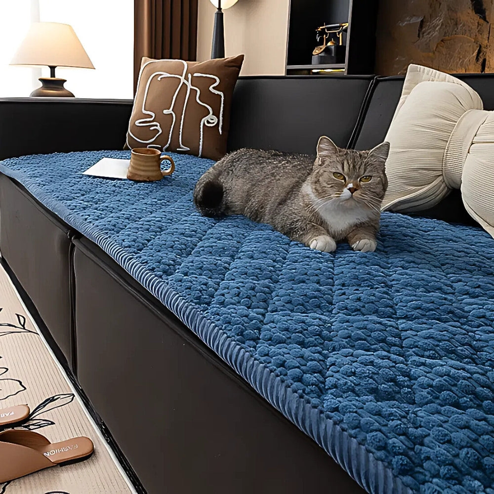 Milo – Coussin de canapé en velours côtelé pour toutes les saisons