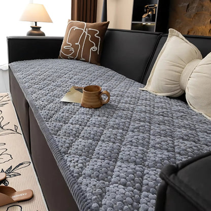 Milo – Coussin de canapé en velours côtelé pour toutes les saisons