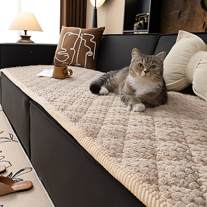 Milo – Coussin de canapé en velours côtelé pour toutes les saisons