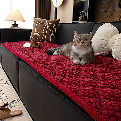 Milo – Coussin de canapé en velours côtelé pour toutes les saisons