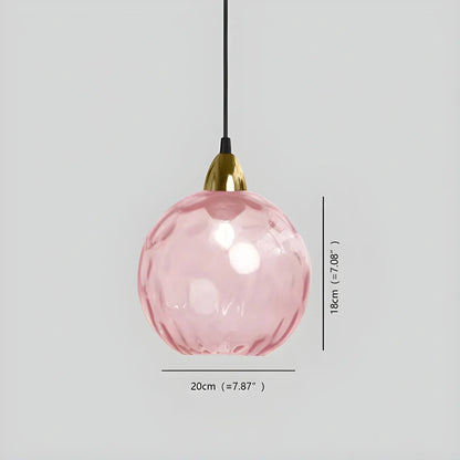 Emiko – Suspension en verre moderne