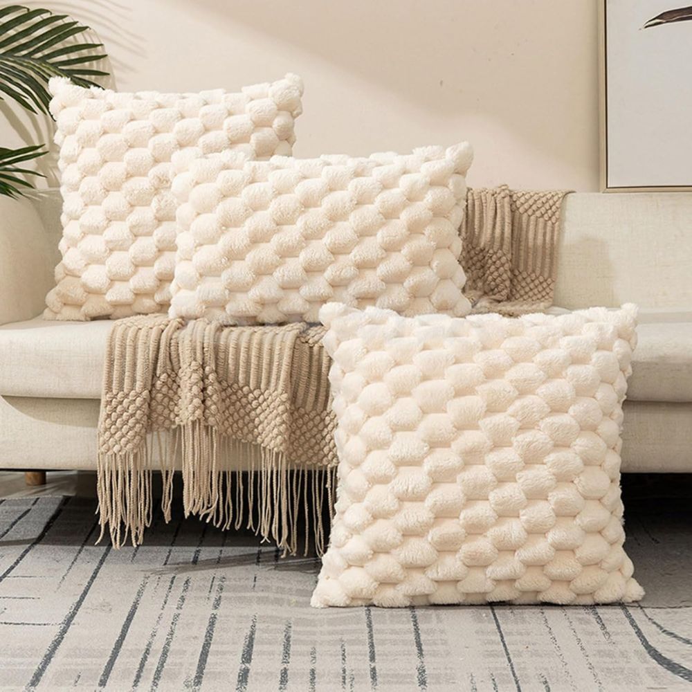 Nele – Housse de coussin tissée
