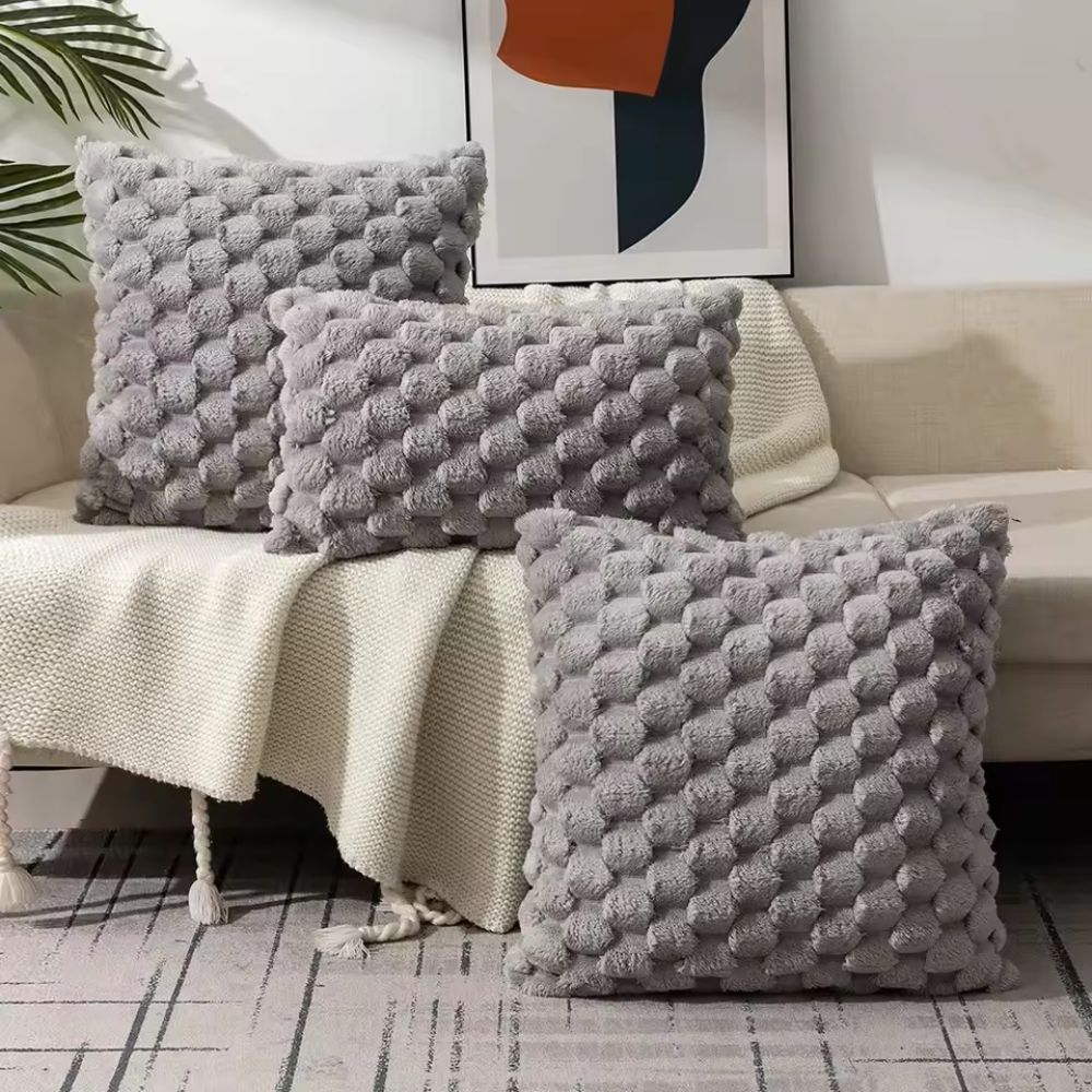 Nele – Housse de coussin tissée