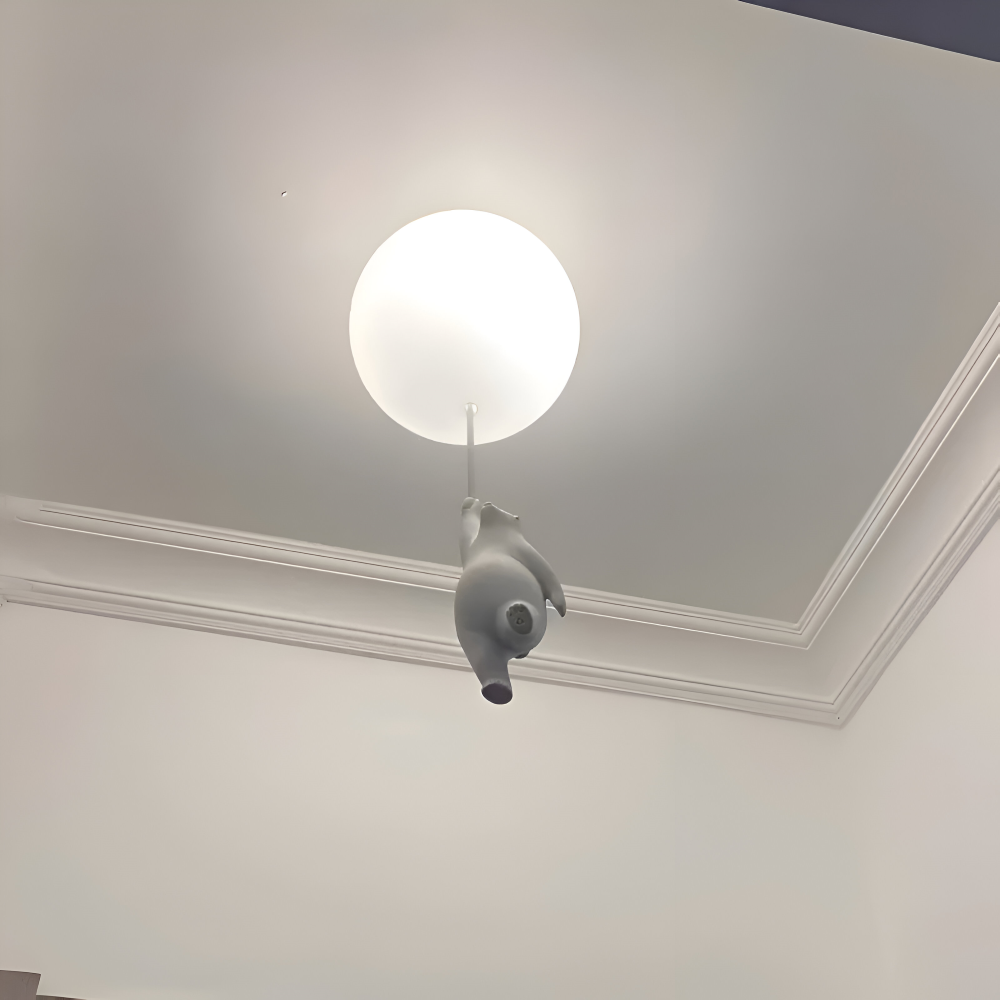 PolarLoon – Ludique Lampe Suspension Ours Ballon