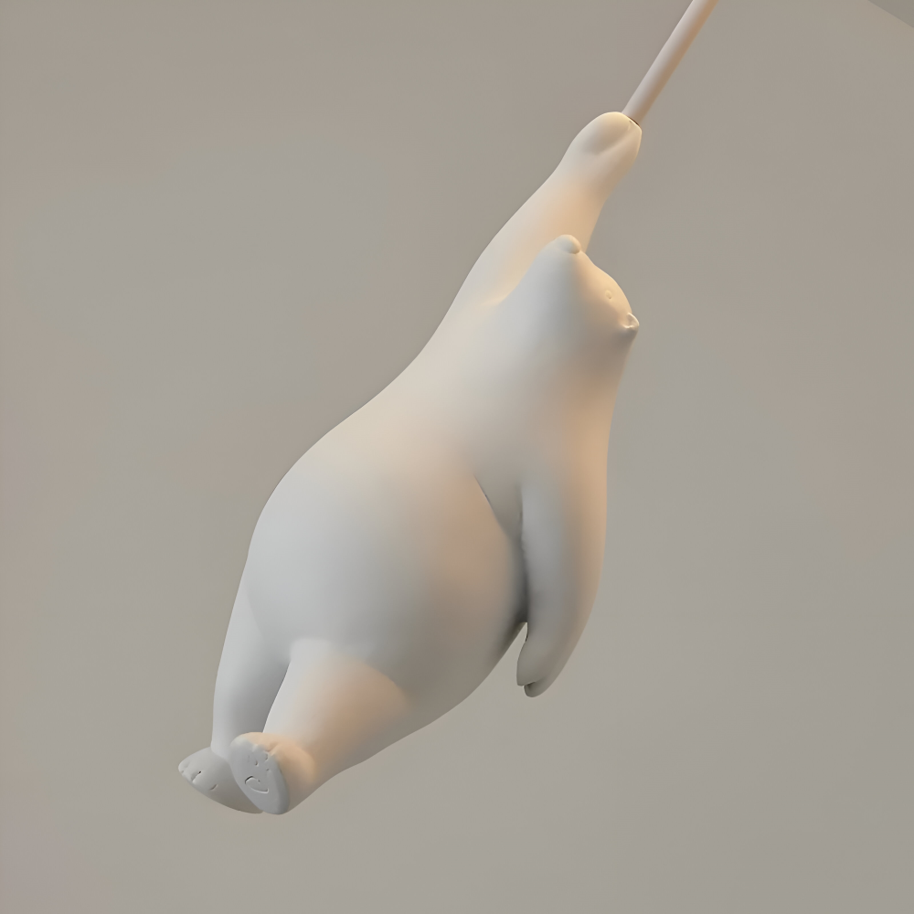 PolarLoon – Ludique Lampe Suspension Ours Ballon